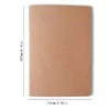 Hoshisea Pack of 6 Notebooks Pack A5 Kraft Notebook Kraft
