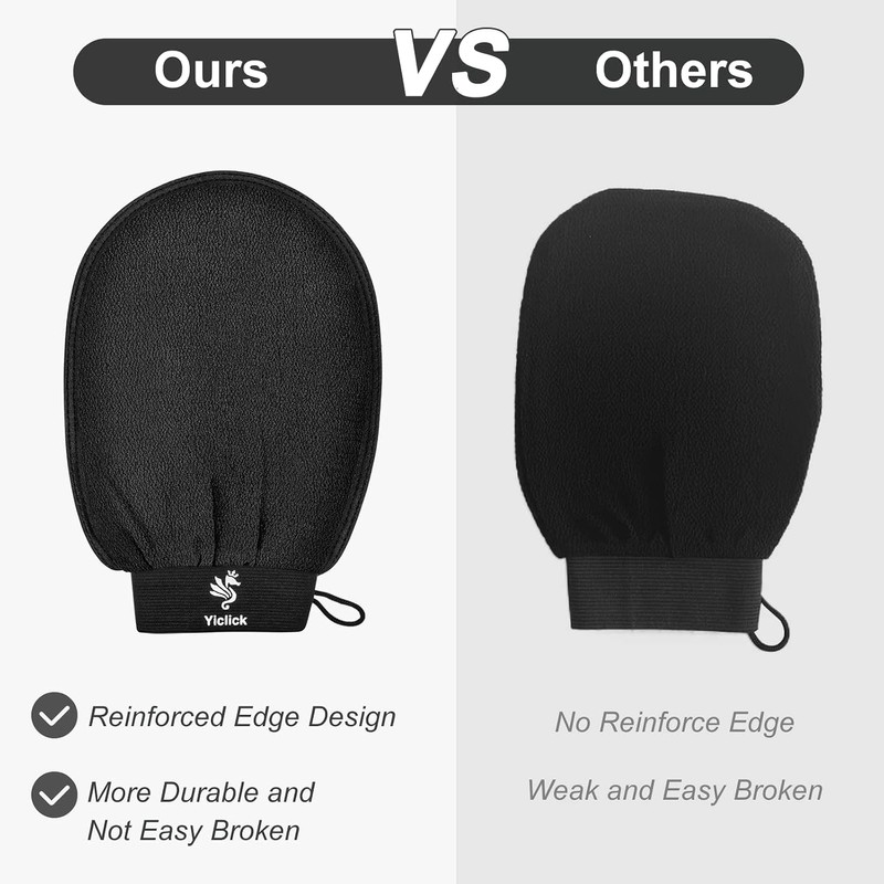 Guantes Exfoliantes Coreanos Fundrem 2 Unidades para Cuerpo y Piel