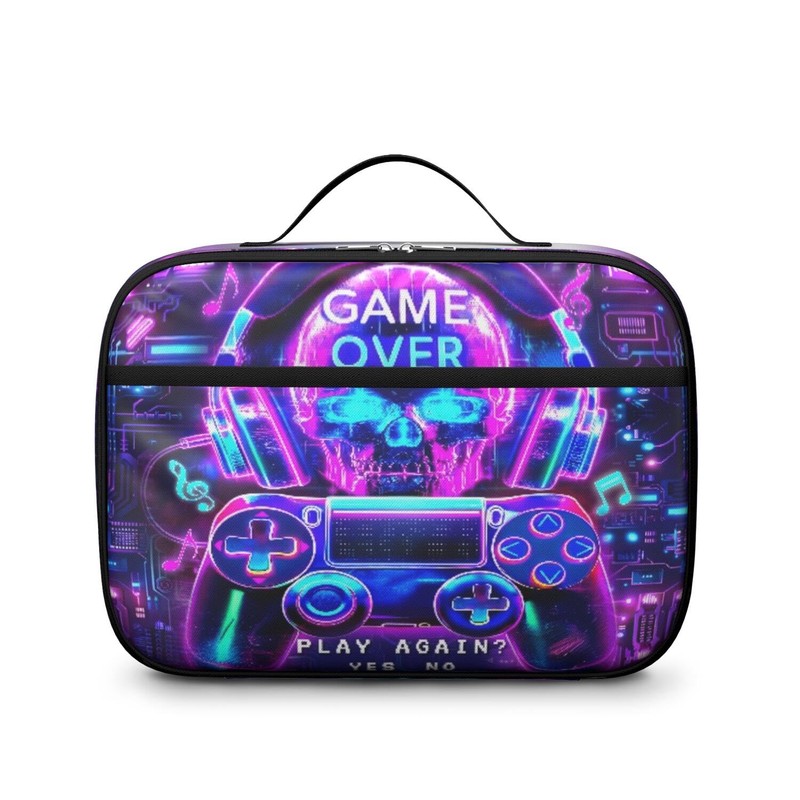 Video Game Lunch Box for Boys Insulated Gamepad Lunch Bag