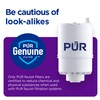 PUR Vertical Faucet Mount Water Filtration System with Lead Reducing