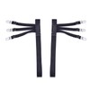 Adjustable Shirt Stays for Men – Elastic Shirt Holders with