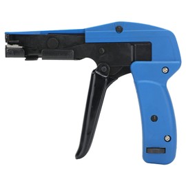 Cable Tie Gun - Professional Tension Fastening Tool with Steel Handle for Nylon Cable Tie, Die Cast Steel Fastening and Cutting Zip Tie Gun for Electrical Work