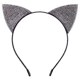 Bonnie Z. Leonardo Rhinestone Cat Ears Headband Headband Cat Ears