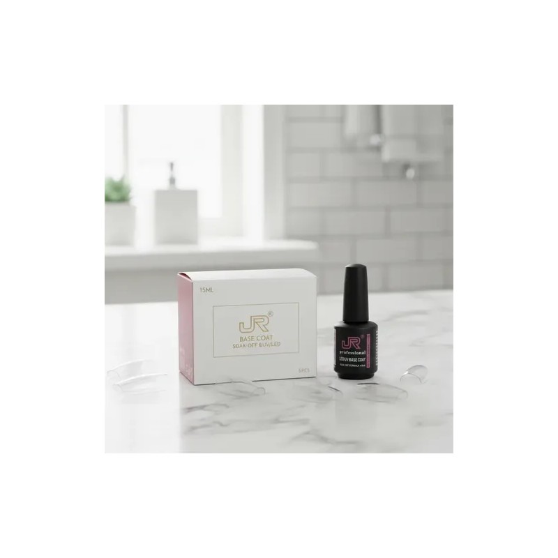 Base Coat Jr Gel Semipermanente Uñas Gel Transparente 15ml
