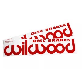 Wilwood Pair Wilwood Brakes 2 Window Bumper Stickers Decal 2.75 X 12" Drag Road Racing