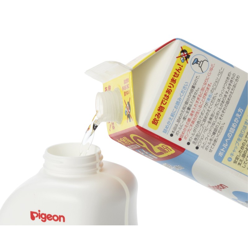 Pigeon baby whole body foam soap refill 2 times 800ml