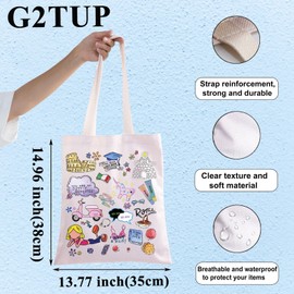 G2TUP Gordo & Miranda Tote Bag Cartoon Fans Gift Your Are En Outfit Shoulder Bag Gordo & Miranda Merch (Hey Now TG)