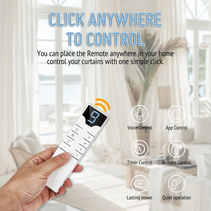 Keego Automatic Curtain Opener and Closer Smart Curtain Opener with