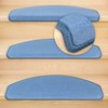 Kettelservice-Metzker Vorwerk Stair Mats Plain Semicircular 65 x 24 x
