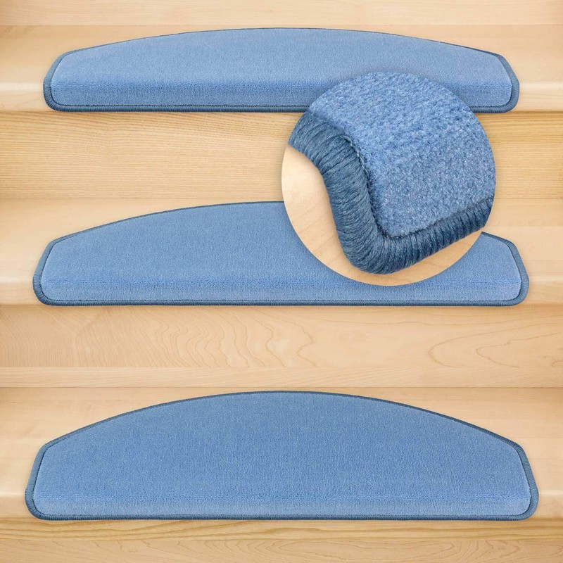 Kettelservice-Metzker Vorwerk Stair Mats Plain Semicircular 65 x 24 x