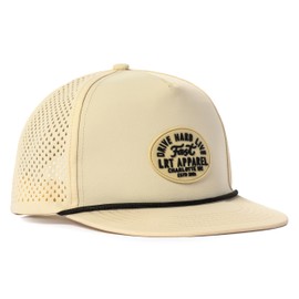 Adult Baseball Hat - Adult Trucker Hats - Boy Outfit & Sun Hat - Snapback - Boys Hat - Water-Resistant - Adult (8 Years+) Beige