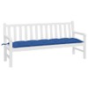 vidaXL Garden Bench Cushion in Royal Blue - Weather-Resistant Oxford