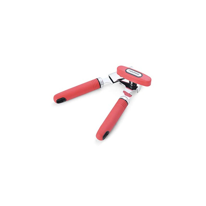 Farberware Soft Grips Can Bottle Opener, One Size, Red/Black