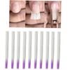 Healeved 100pcs Fiberglass Nail Extension Fiber for Manicure Shape and