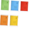 Operitacx Document Organizer 5 Pcs A4 Hanging Folders Office Supplies