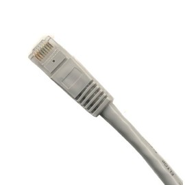 RiteAV - 0.5FT (0.2M) RJ45/M to RJ45/M Cat6 Ethernet Crossover Cable - Gray