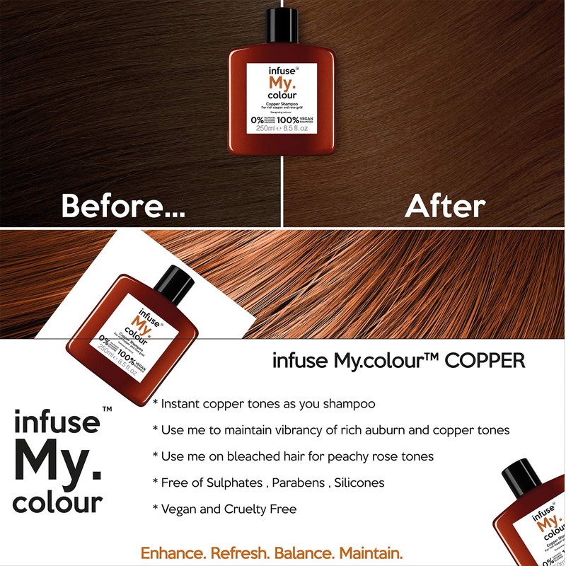 infuse My. colour Infuse My. Colour Copper Shampoo, 250 ml