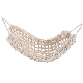 FELTECHELECTR Fruit Hammock for Kitchen Vegetable Net Basket Cotton Woven Storage Net Space-saving Hanging Fruit Holder