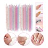 Noved 600 Piezas Palitos De Naranjo Glitter Para Uñas Cutículas