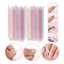 Noved 600 Piezas Palitos De Naranjo Glitter Para Uñas Cutículas