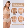 LUCKMEEY Bras for Women No Underwire - Push Up Bra