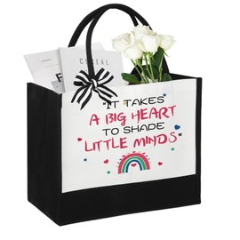 Teacher Gifts, Teacher Christmas Gifts,Teacher Bag,Thank You Gift Teacher,Teacher Gifts for Women,Thank You Teacher Gifts,Teachers Gifts Canvas Bag,Gifts for Teachers,Teacher Gift Bag Teacher Tote Bag