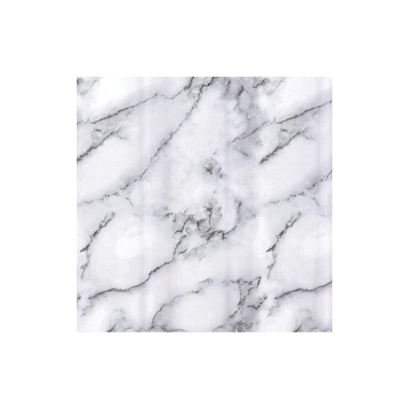 COUNTRY CLUB Shower Curtain with Rings Marble