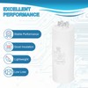 PATIKIL CBB60 80uF Run Capacitor,1 Pcs AC450V 4 Pin Double