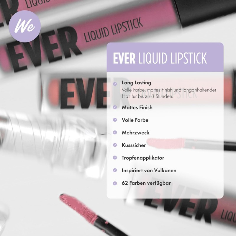 Ever Liquid Lipstick 39 - Geyser Lavender
