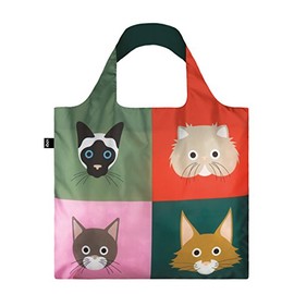 LOQI STEPHEN CHEETHAM Shopping Bag Travel bag, 50 cm, Cats
