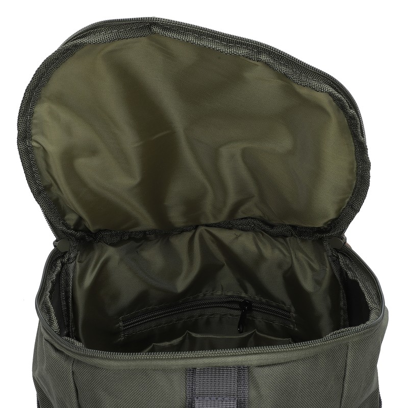 Fishing Tackle Backpack Large Capacity Portable Cylindrical Fishing Rod Bag
