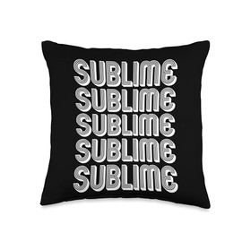 Sublime Throw Pillow