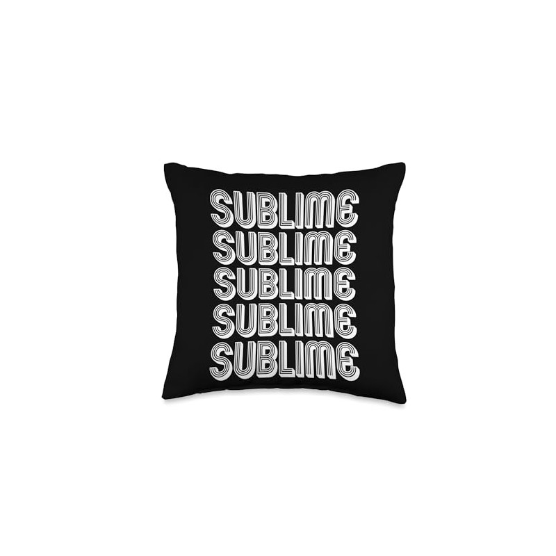 Sublime Throw Pillow