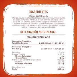 The Nut House - Mango Enchilado - Vitrolero 850g