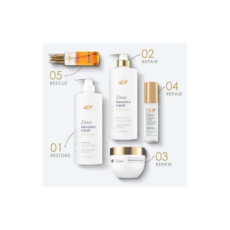 Dove Hair Intensive Repair 10in1 Serum Mask For Damaged With