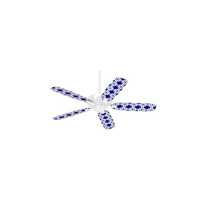 Boxed Royal Blue - Ceiling Fan Skin Kit fits most