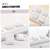 jojofuny 24pcs Socket Protective Cover Boy Girl Lock Safety Proofing