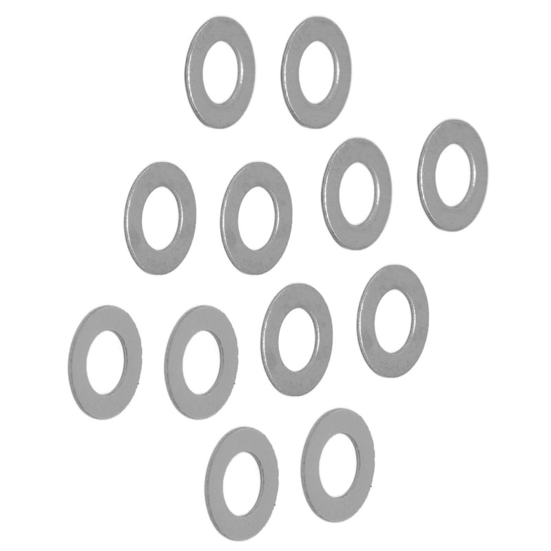120Pcs Washer Flat Stainless Steel 4mm ID 7mm OD Accessory