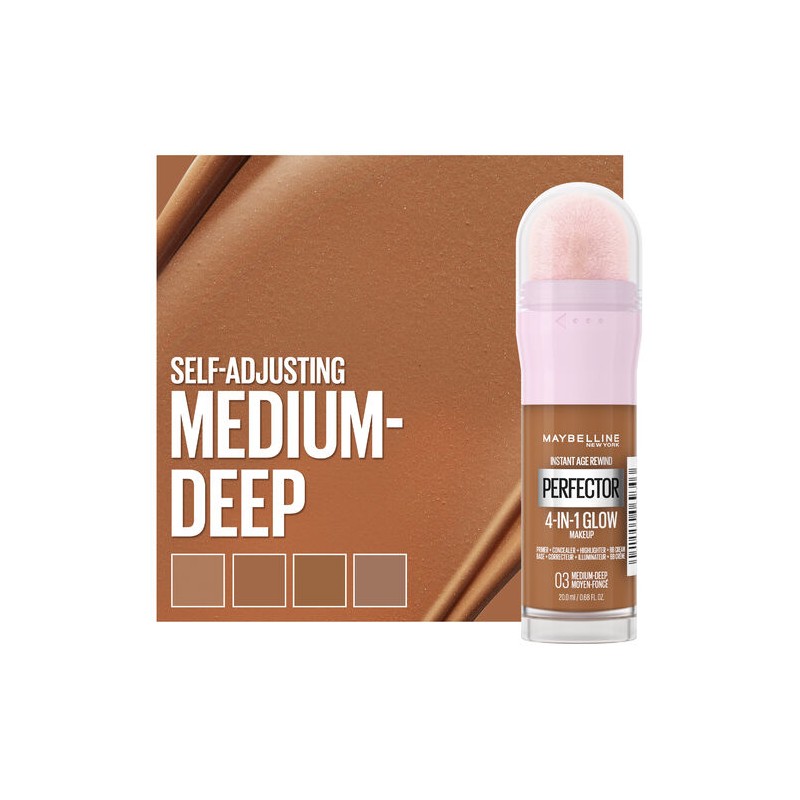 Maybelline Instant Perfector 4-In-1 Glow Foundation Medium Deep