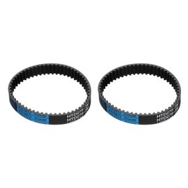 uxcell 2pcs HTD-5M Rubber Timing Belt 55 Teeth, 275mm Pitch Length x 15mm Width x 3.6mm Height, Closed Loop Pulley Timing Belt