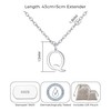 Philip Jones Sterling Silver Initial Q Necklace