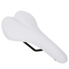 Mountain Road Bike, Comfortable Shockproof Cycling White Saddle Seat Seat