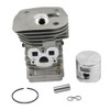 Farmertec 47mm Bore Cylinder Piston Kit Compatible with Husqvarna 455