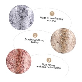 Beavorty Nail Art Foil 1 Set Gold Foil Stickers for DIY Manicures for Christmas Birthday Decorations