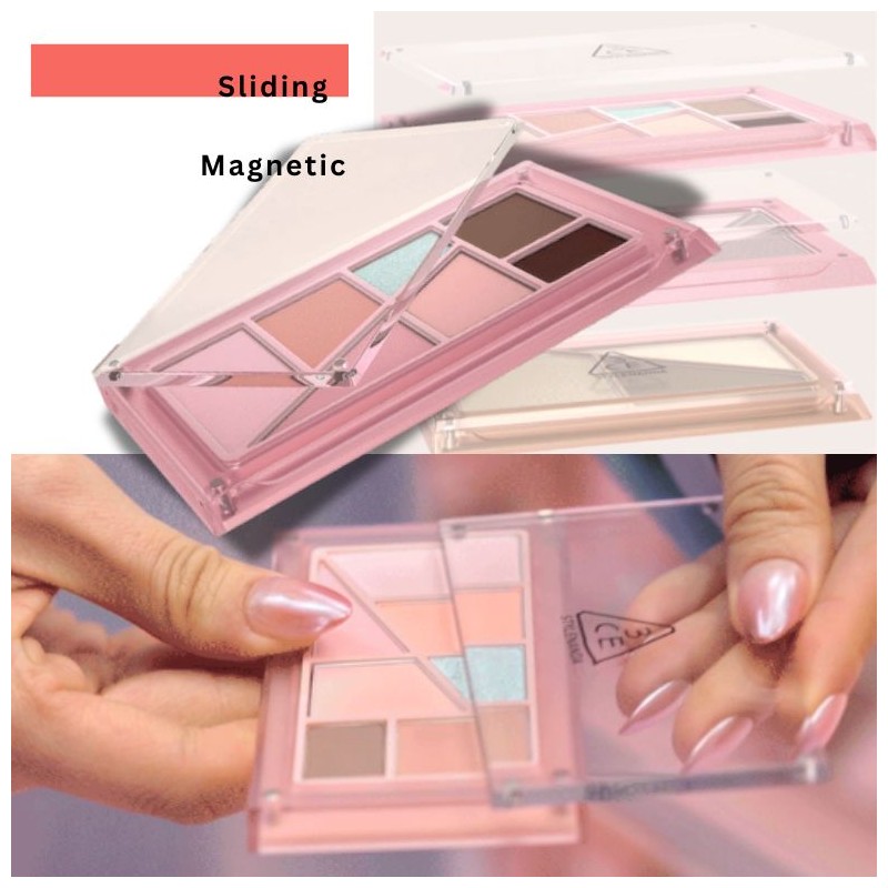 3CE Layer It All Blush Palette 10.5g(+Layer Blush Brush), Shade:#3