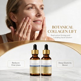 Gloramd Face Lifting Serum, Anti-Aging Serum Essence Oil with Botanical Extracts Peptide & Collagen, Firming & Moisturizing Skin Care