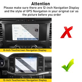 Moonlinks Compatible with Ford F150 Screen Protector 2021-2024,12Inch SYNC4 F150 Touch Screen Protector Tempered Glass Protective film for F150 King Ranch Lariat Limited Platinum Raptor Tremor XLT