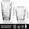 Top-spring - Juego de 8 vasos de plástico irrompibles de