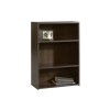 Scranton & Co 3-Shelf Modern Engineered Wood Bookcase in Cinnamon