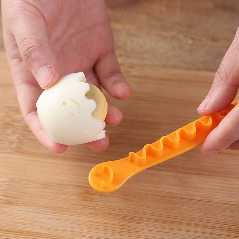 Egg Flower Cutter – Cute Boiled Egg Slicer for Creative